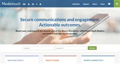Desktop Screenshot of marketouchmedia.com